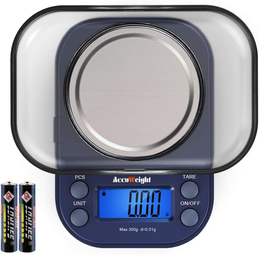Handheld Digital Scale with LCD: Perfect for Jewelry and Kitchen Measurements