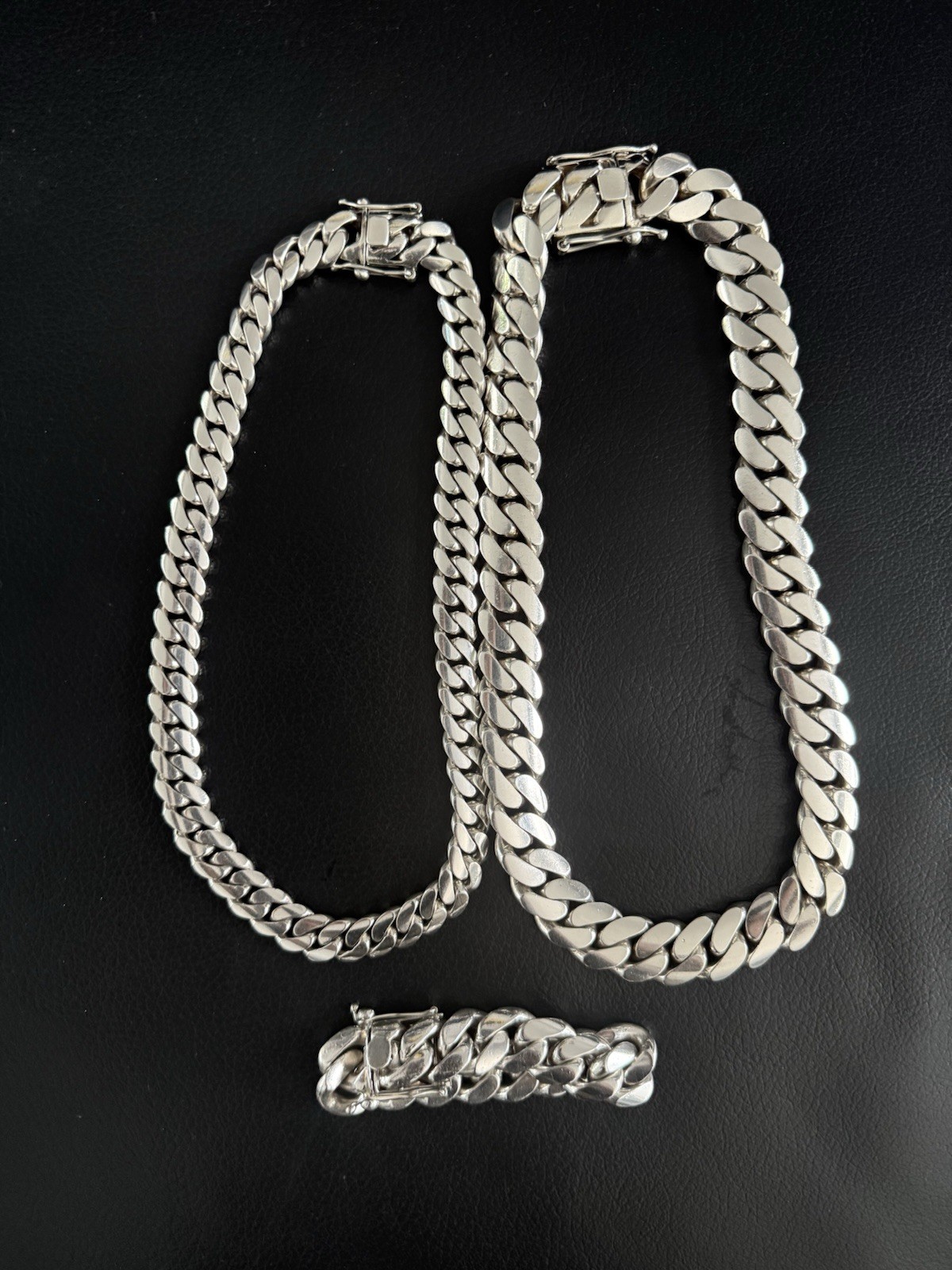 925 sterling silver miami cuban link chain