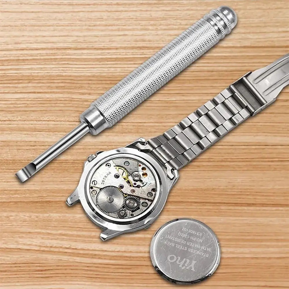 Watch Back Remover Tool Case Opener Lever Battery Change Pry Snap Repair ***