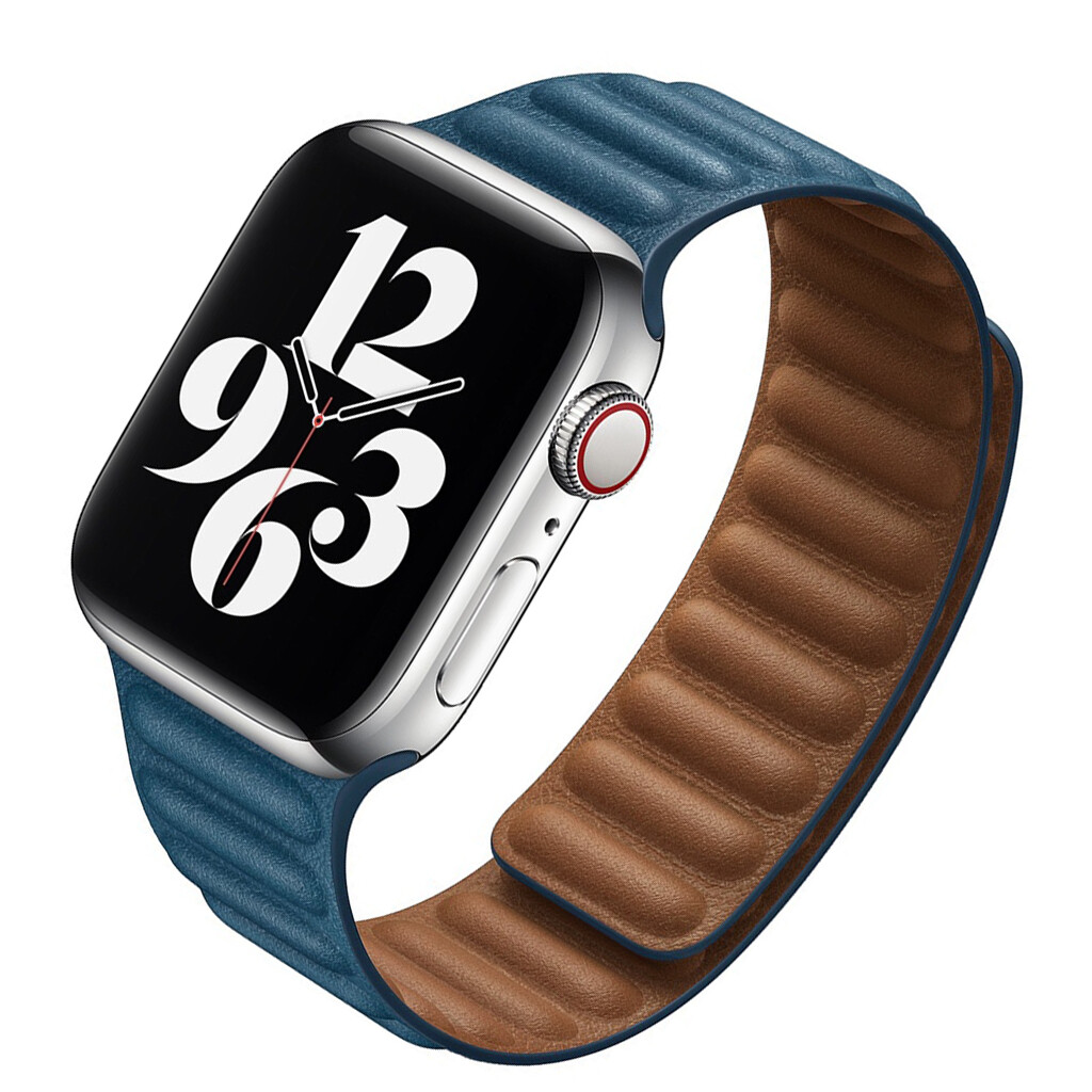 HOT For Apple Watch Leather Link Magnetic Unisex Band 45/49mm Ultra Series 8 7 6