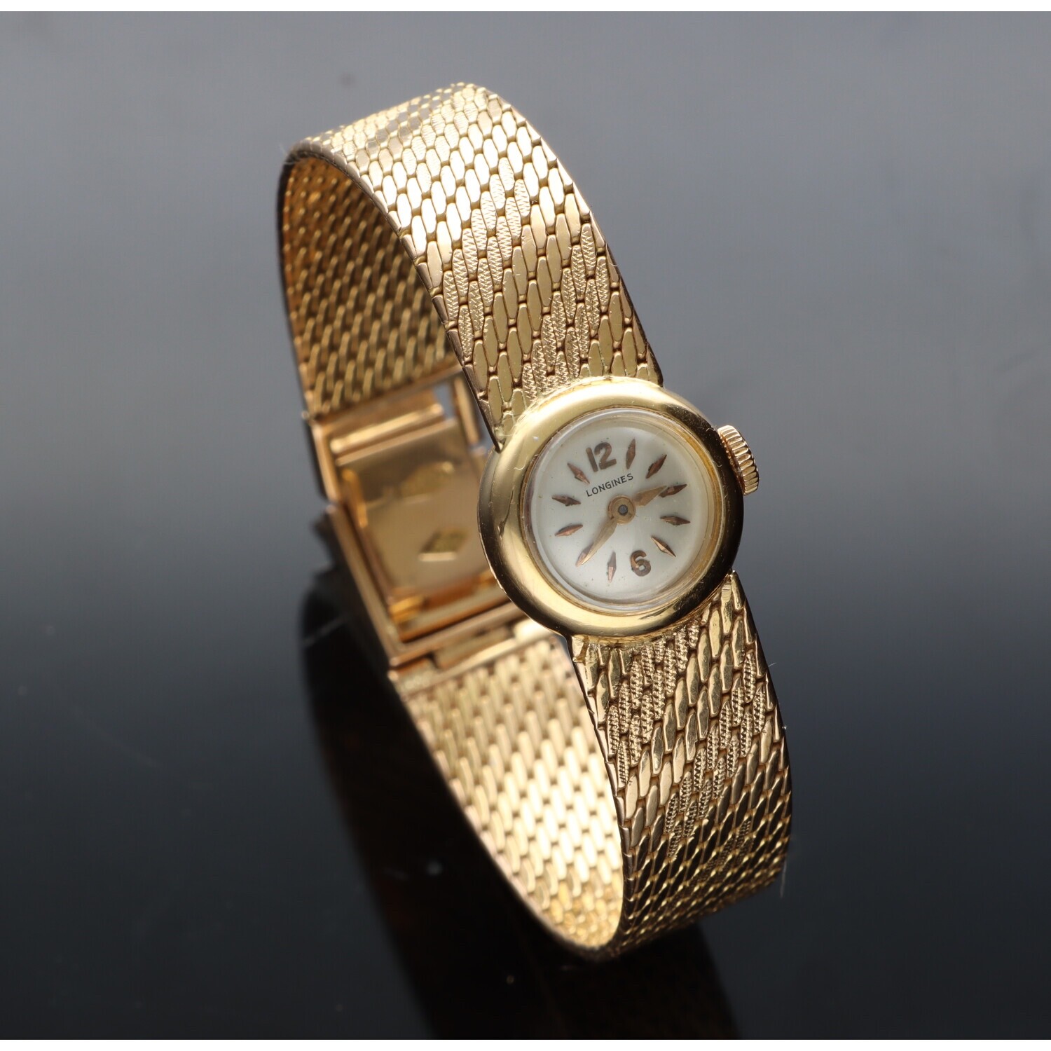 VINTAGE LONGINES 750/1000 18kt Gold Watch