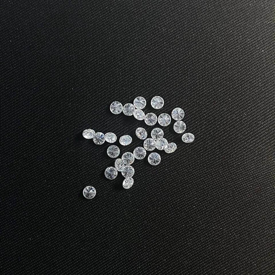 Natural Loose 1 MM Diamond Round 200 Pcs Lot VVS1 Clarity D White Color .005ct