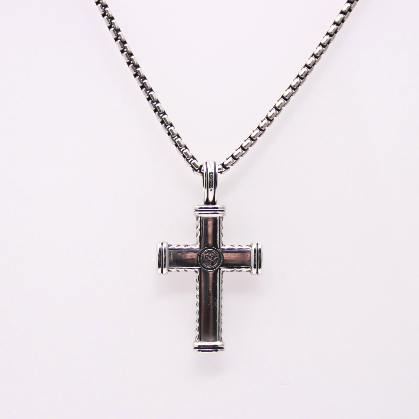 David Yurman Chevron Cross Pendant Only