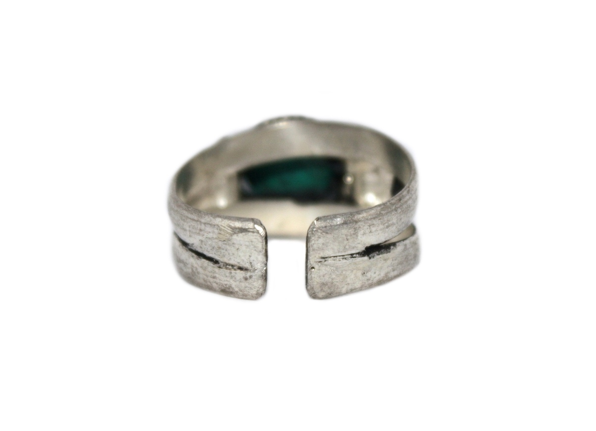 Turquoise ring healing ring yoga ring Adjustable ring Tibetan ring medicine