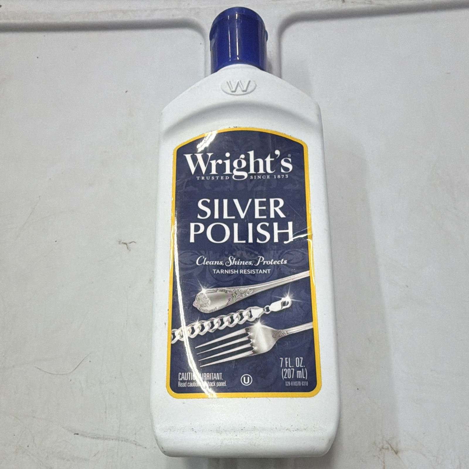 Wright’s Silver Polish Liquid for Silver, Tarnish Resistant, 7 fl oz (207 mL)
