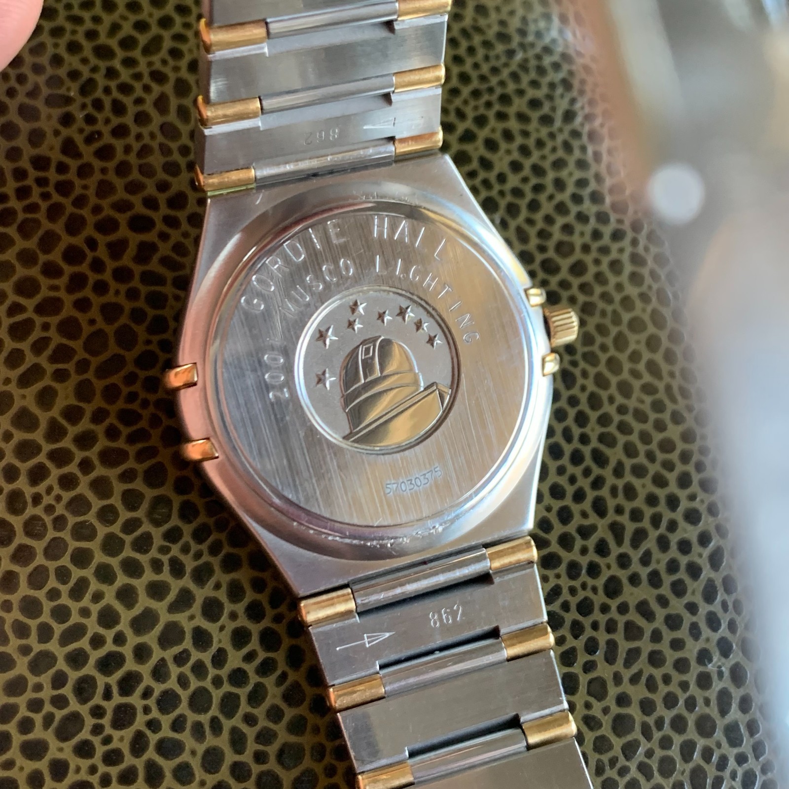 Omega Constellation Manhattan Ref 1312.30 18K Gold & Stainless Steel Wristwatch