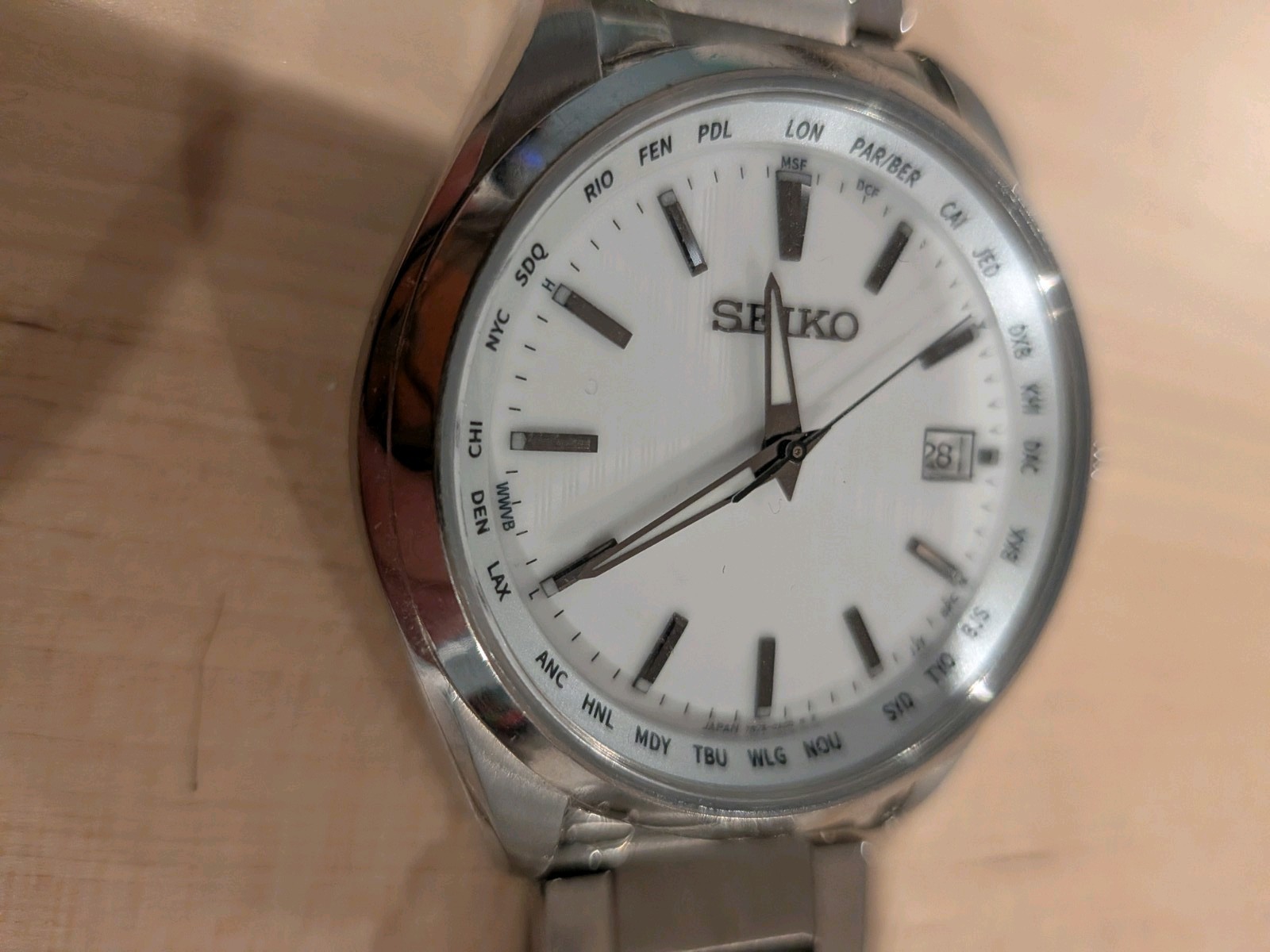 Seiko Selection SBTM287 7B75-0AA0 Solar Atomic Radio JDM USA Seller