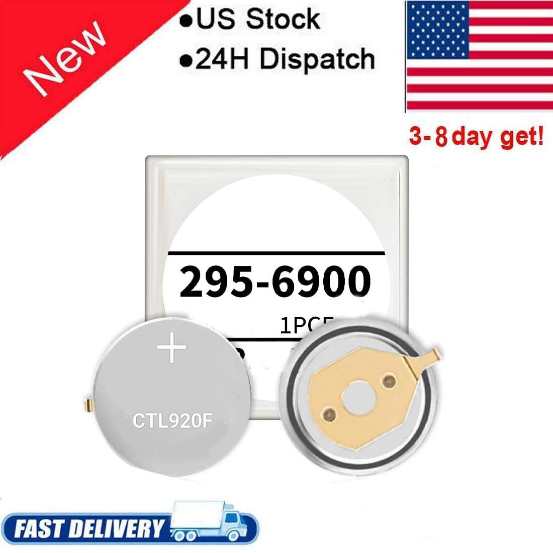 For Citizen Eco-Drive Battery 295-6900 CTL920F E210 E310 E600 E610 E650 E670
