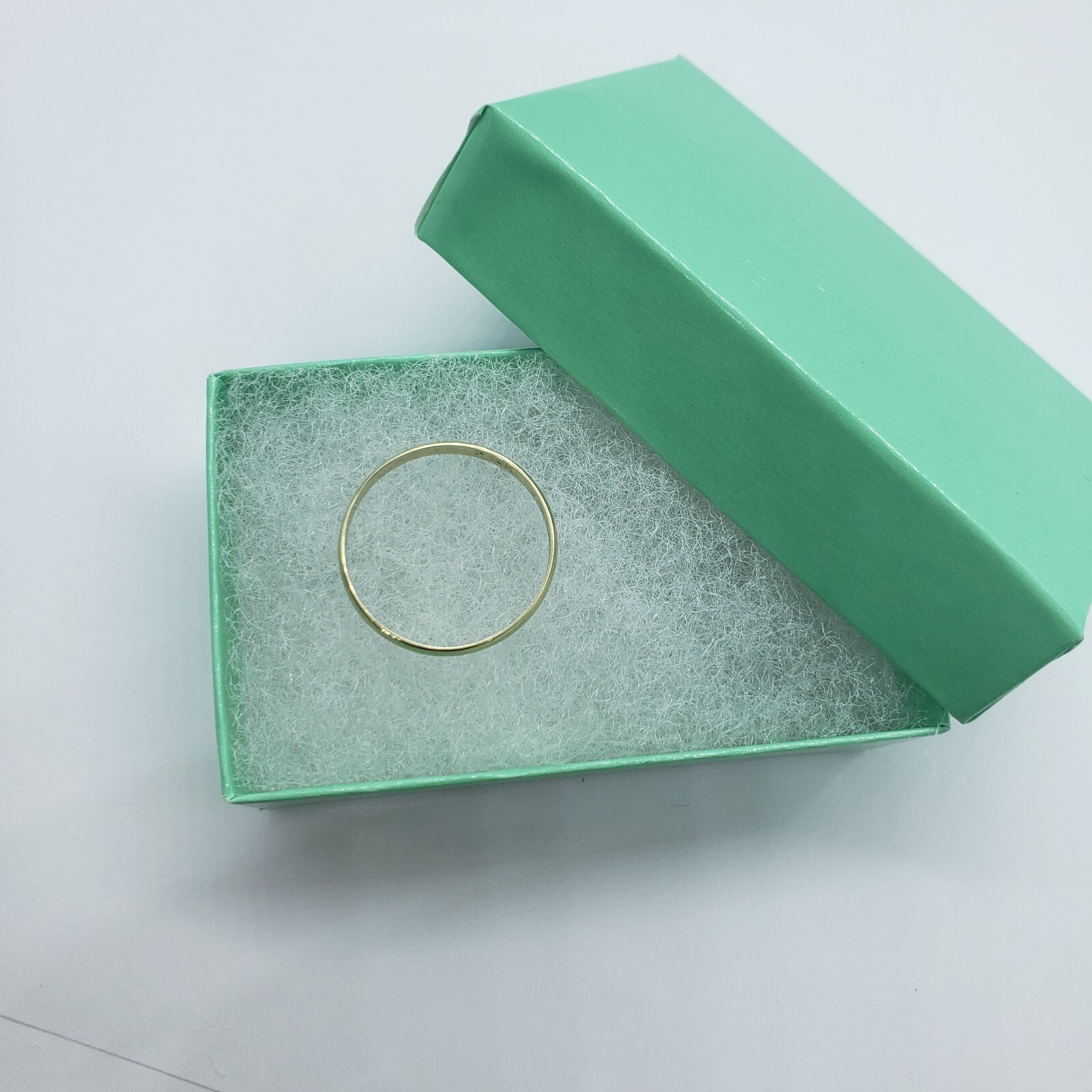 2mm 10K Solid Yellow Gold Plain Knuckle Band Simple Ring Women Sizes 2 to 7.5