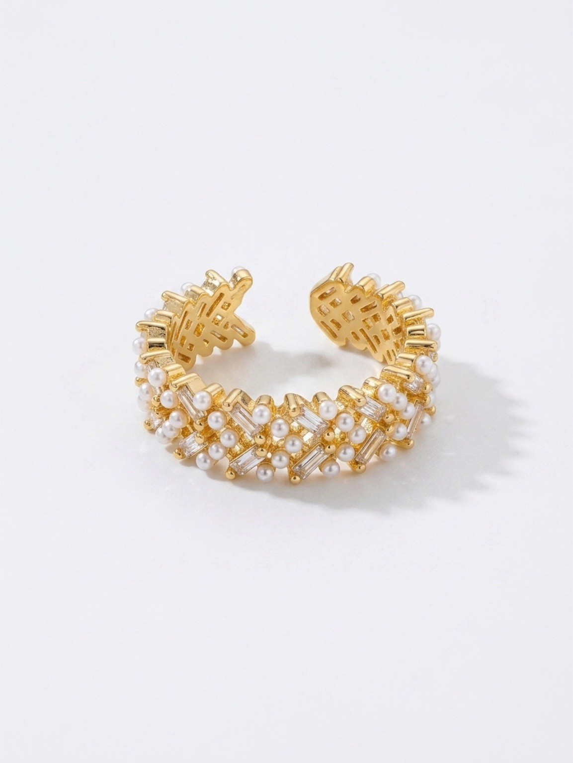 Adjustable Gold Plated Ring