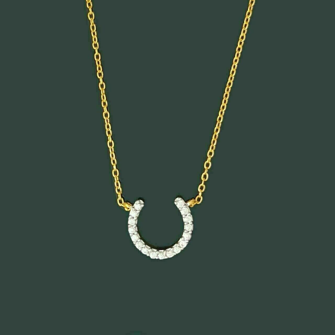 2.00 Ct Round Cut Diamond VVS1/D Pendant With Free Chain 14K Yellow Gold Finish