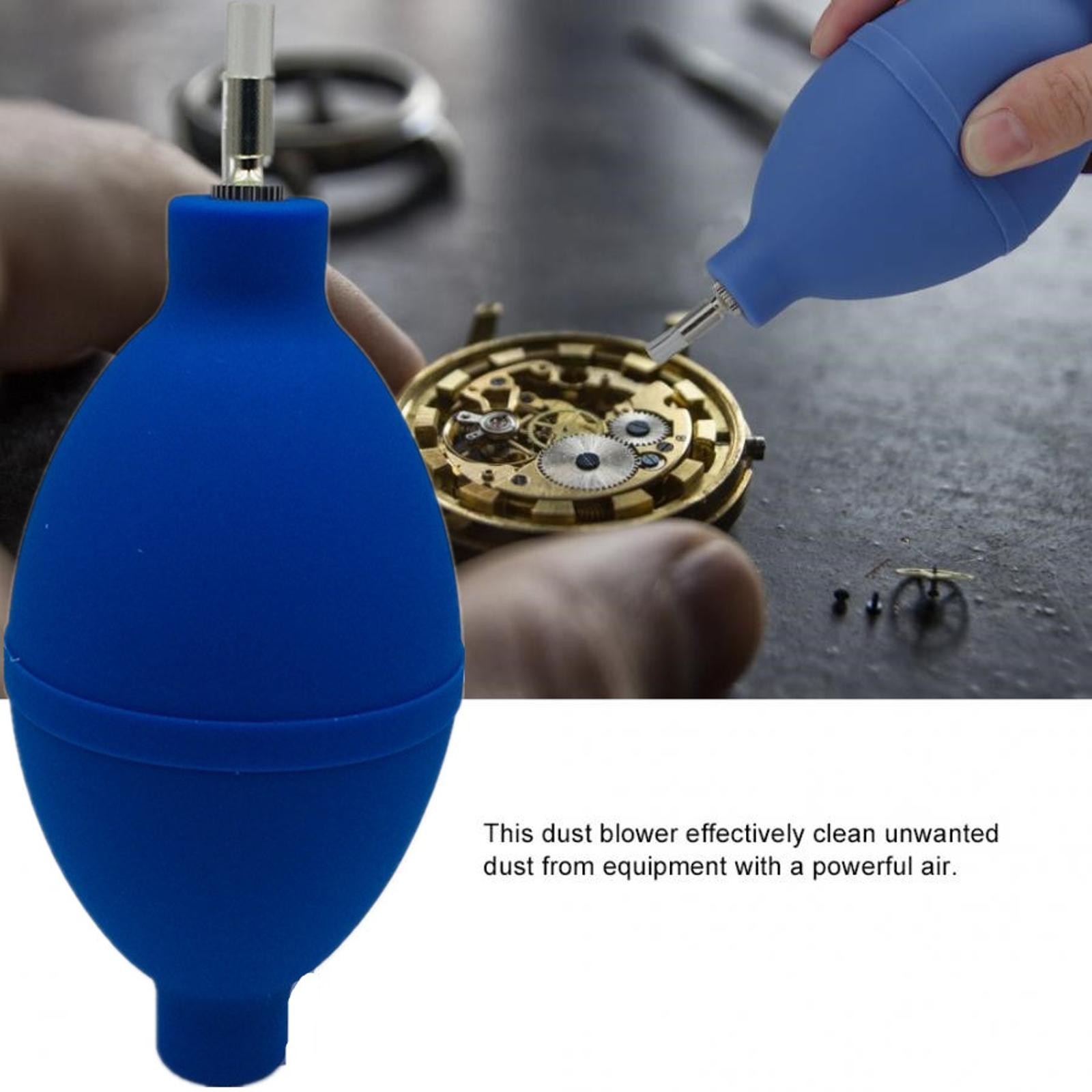Non-Toxic Soft Cleaning Ball Rubber Watch Dust Air Blower Watchmaker Pump Tool g