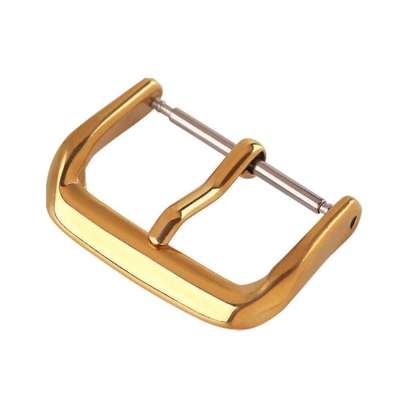 8mm-24mm Pin Clasp Stainless Steel Replace Watch Parts Watchband Buckle Polished