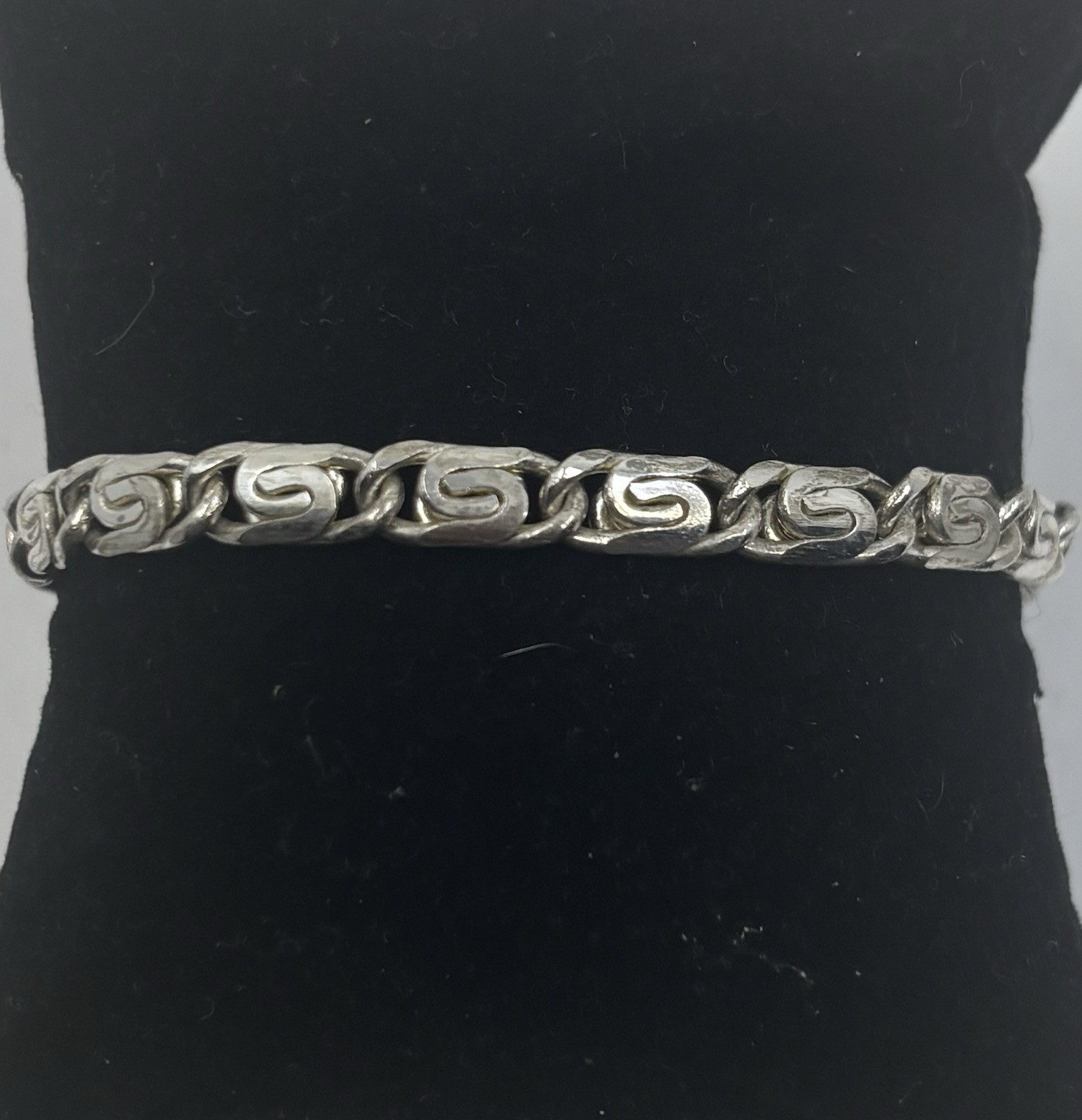 Sterling Silver 7 1/2 Inch Mariner Link Bracelet