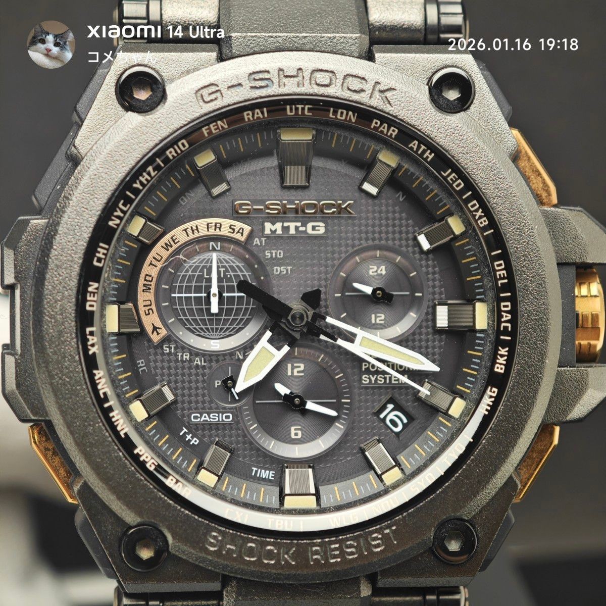 Rare and Good Condition Casio G-Shock MTG G1000RB 1AJF No.gs2277