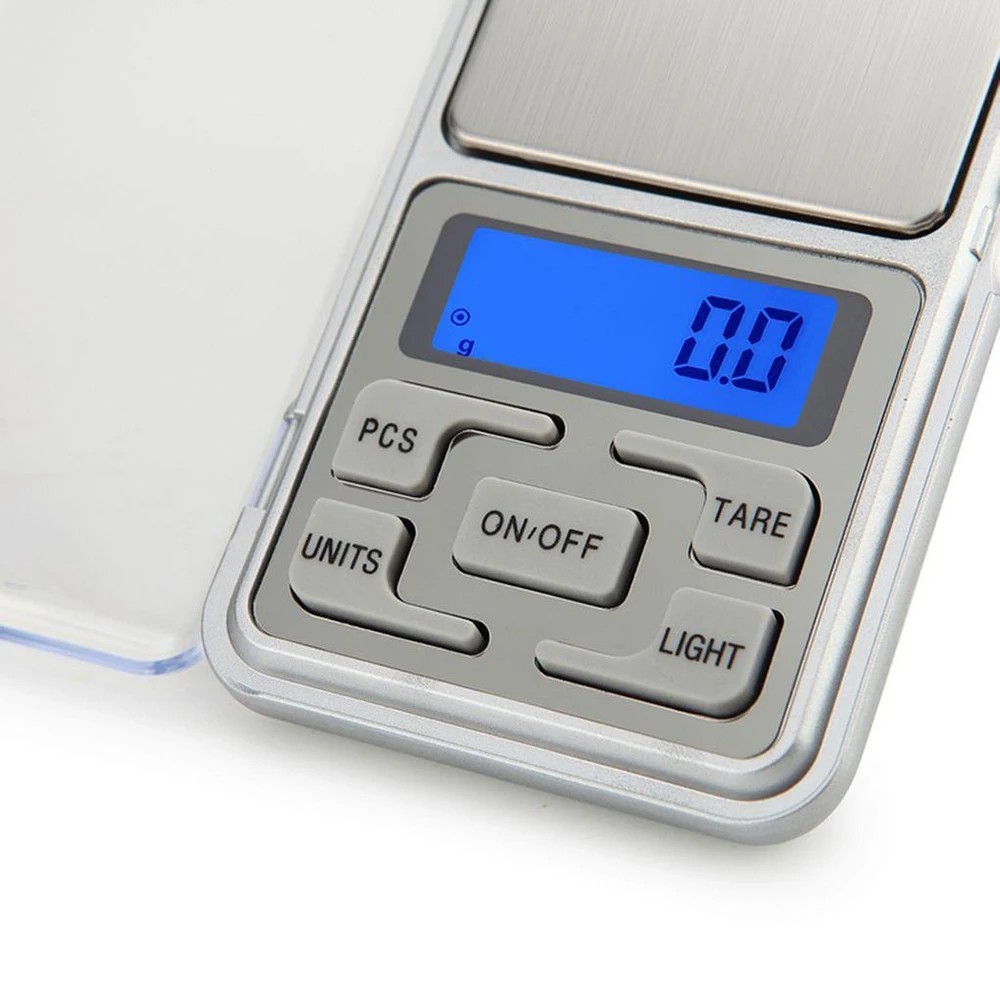 Portable 500g x 0.01g Mini Digital Scale Jewelry Pocket Balance Weight Gram LCD