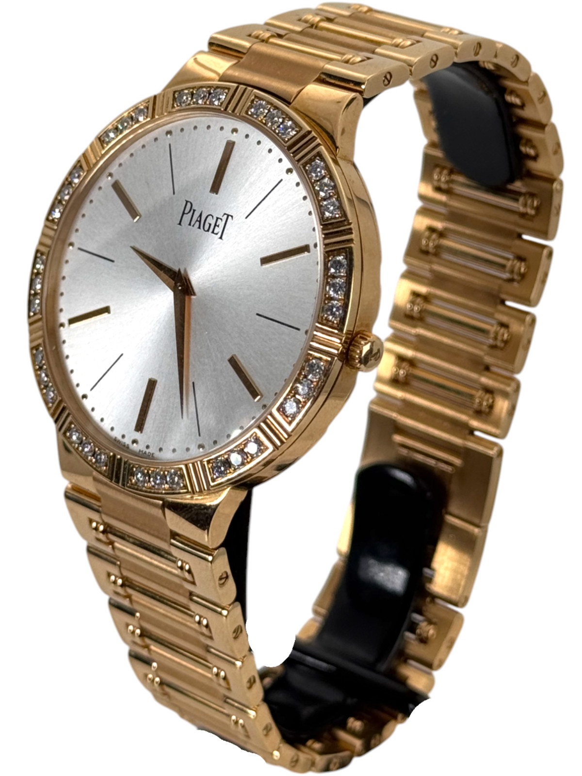 Piaget Dancer Reference P10444 18k Rose Gold with Box & Service Receipt Manual