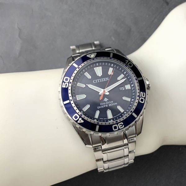 Regular 76 000 yen New CITIZEN Promaster BN0191 55L Eco Drive Diver’s 200m Water