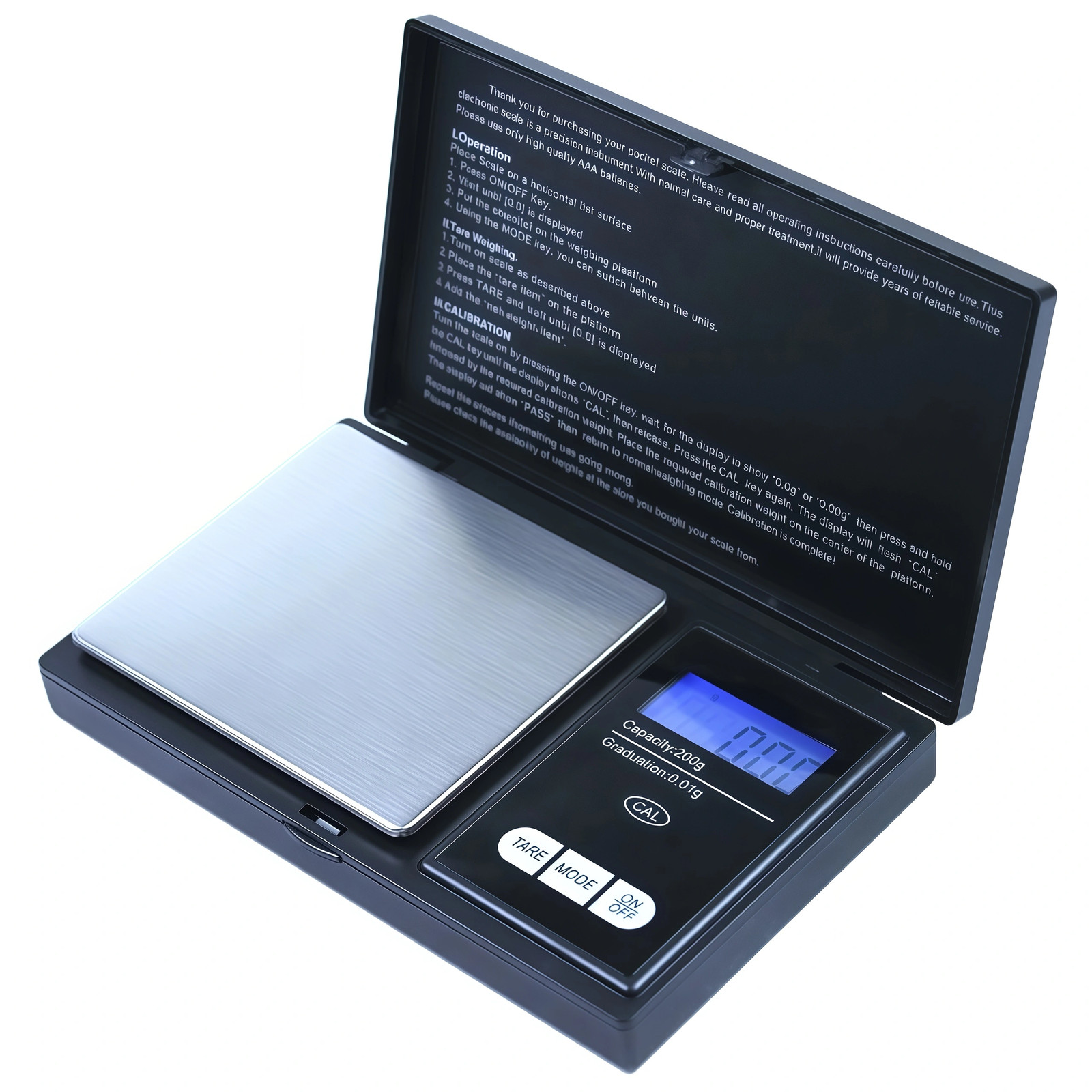 Digital Scale 200g x 0.01g Jewelry Gold Silver Coin Gram Pocket Size Grain New