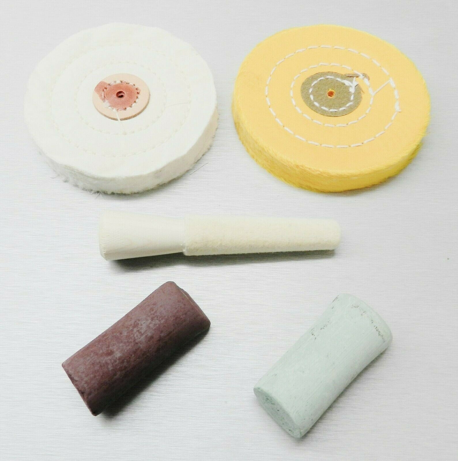 Jewelry Ring Polishing Rouge Compounds Buffing Wheels and Ring Buff Supplies Kit