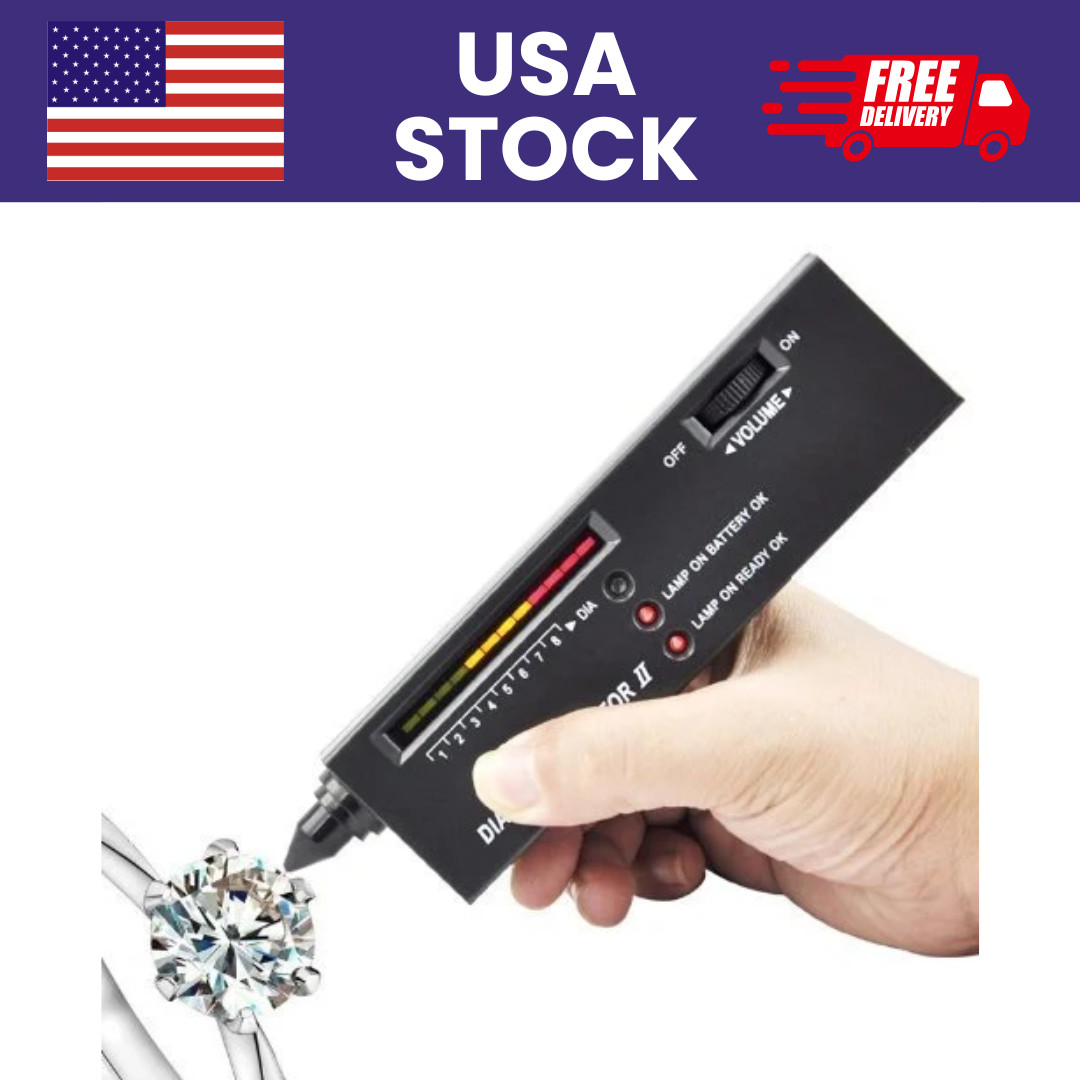 Gold Silver Diamond Tester Selector Gemstone Testing Kit Digital Electronic Tool