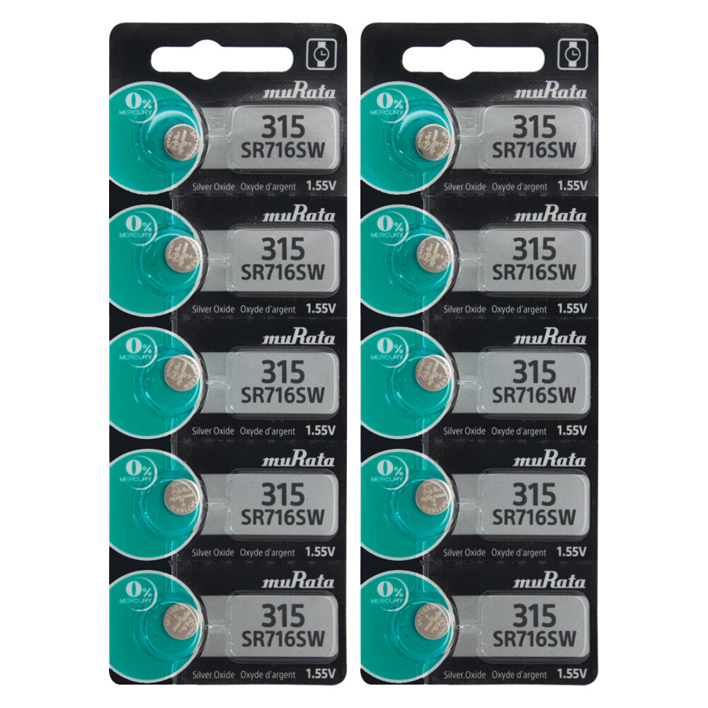 10 315 Battery SR716SW Murata Batteries – Replaces Sony
