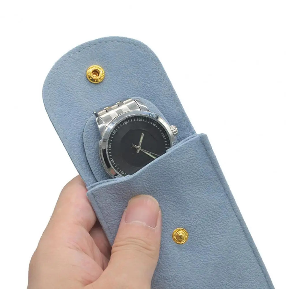 Watch Travel Case Pouch Insert Velvet Bag Watch Box Case Bag