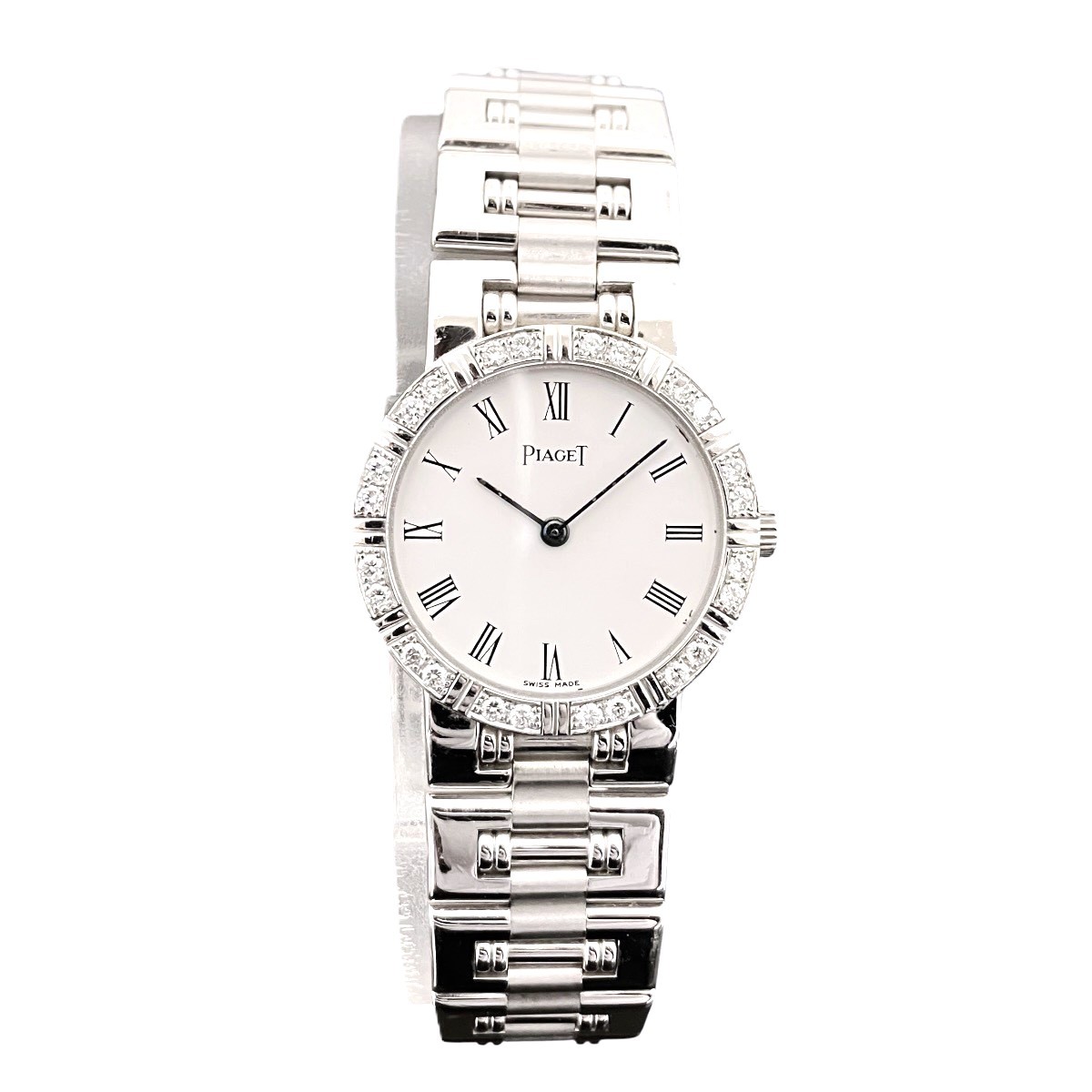 PIAGET dancer Watches 63.4g K18 K18 Quartz whiteDIAL 80564K81 Free shipping Used