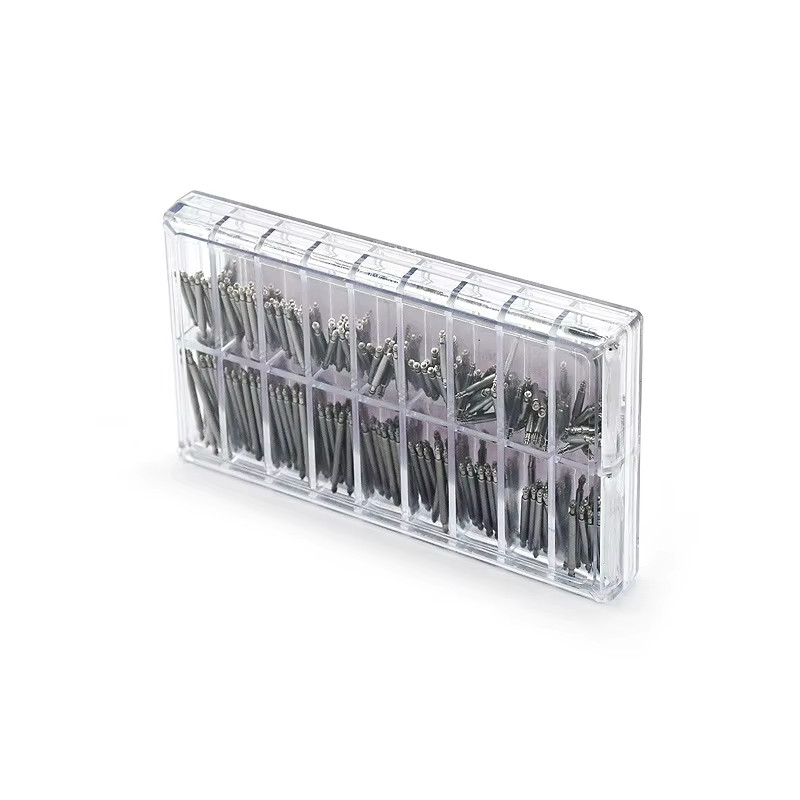 270Pcs/Set Strainless Steel Spring Bars Dia 1.5Mm/1.8Mm Length8Mm – 25Mm/6Mm – 2