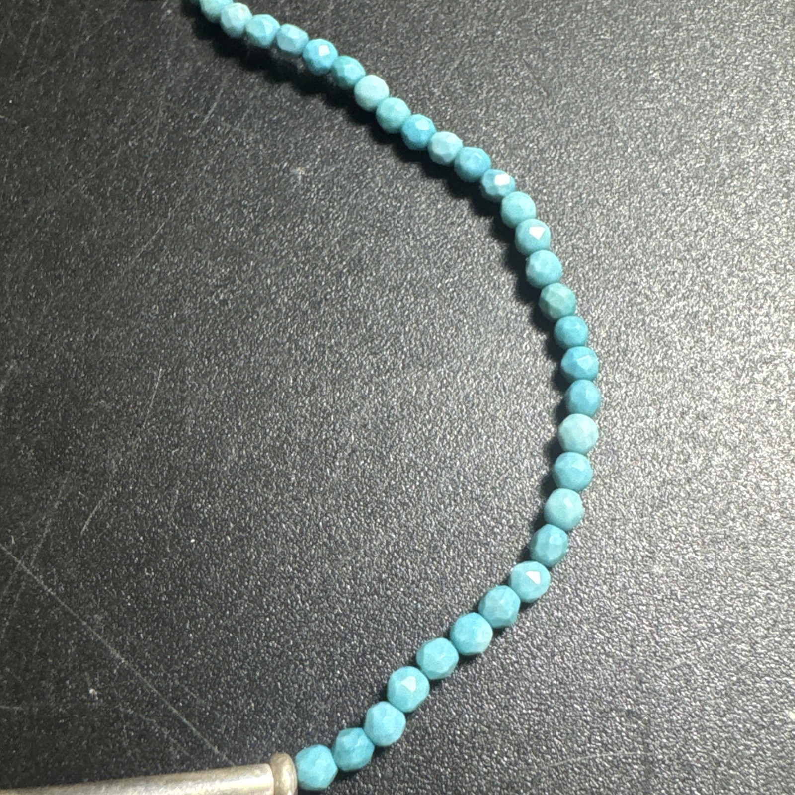 Retired silpada horizon bracelet Blue Dainty Minimalist Beaded