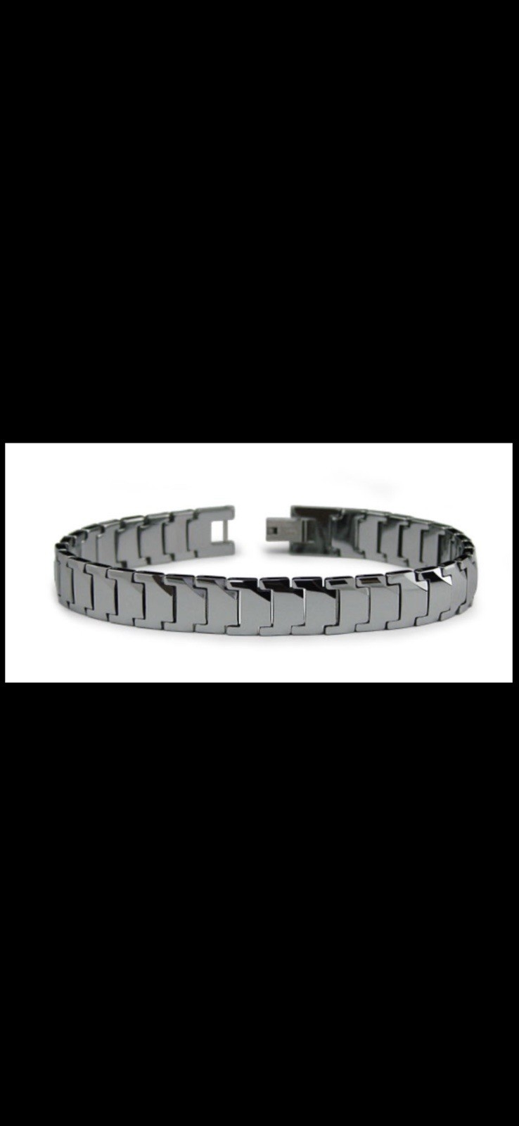 HEAVY TUNGSTEN CARBIDE BRACELET – FREE SHIPPING / USA Seller / Free Gift!!!