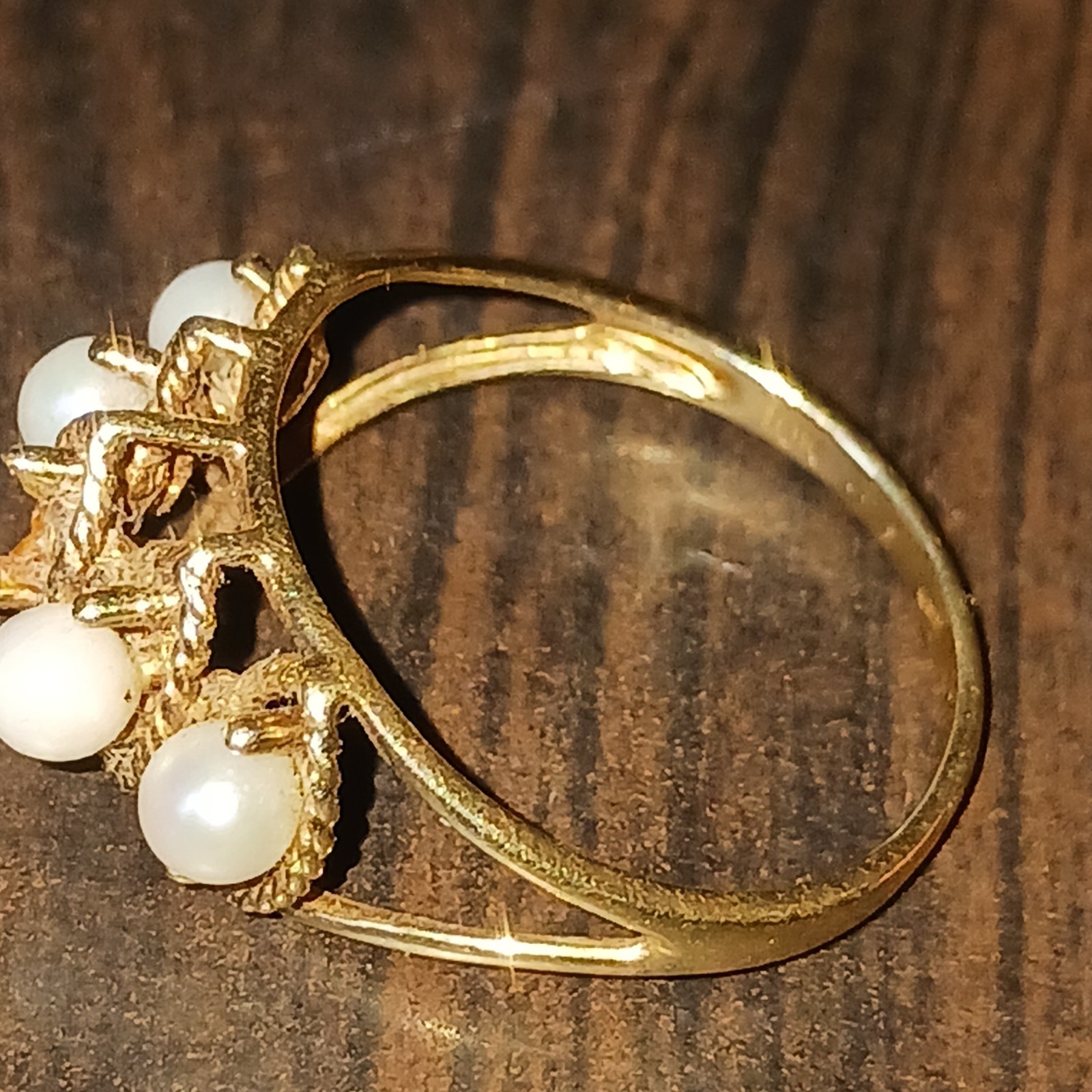 Gold Scrap Ring 2 grams Plus (Including stone ) 10k , Missing Stone