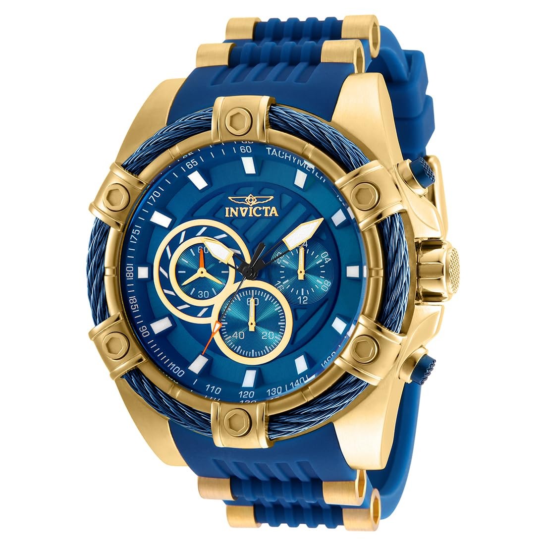 Invicta Men’s 25527 Bolt Analog Display Quartz Blue Watch