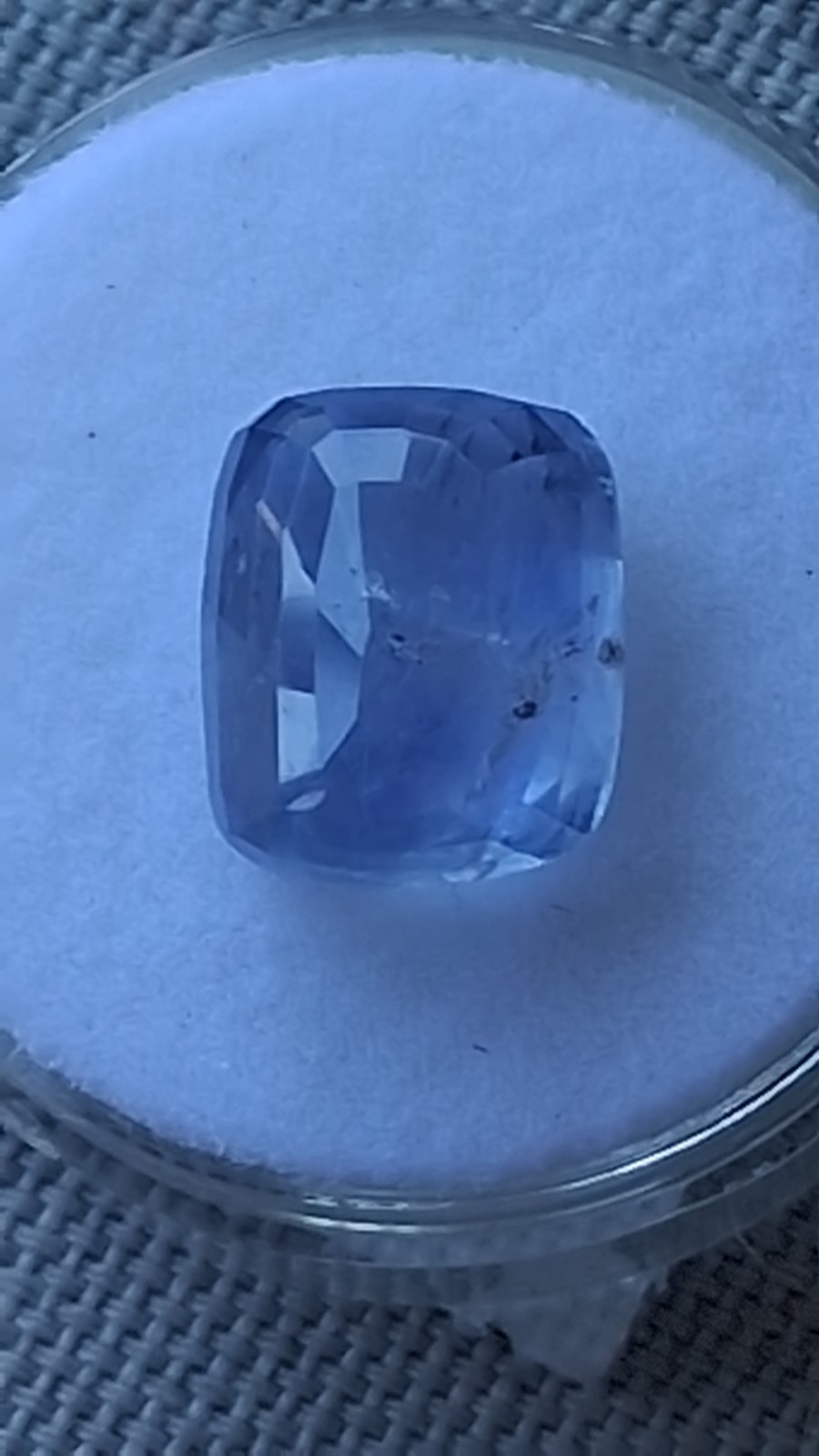 Natural Ceylon Sapphire 7.70ct Cushion Cut Color Change No Heat Lotus Sri Lanka