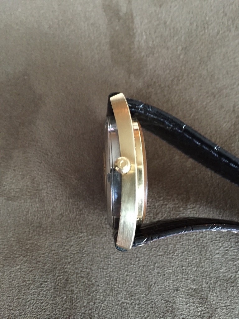 Omega Constellation Day/Date Gold Dial Vintage Watch