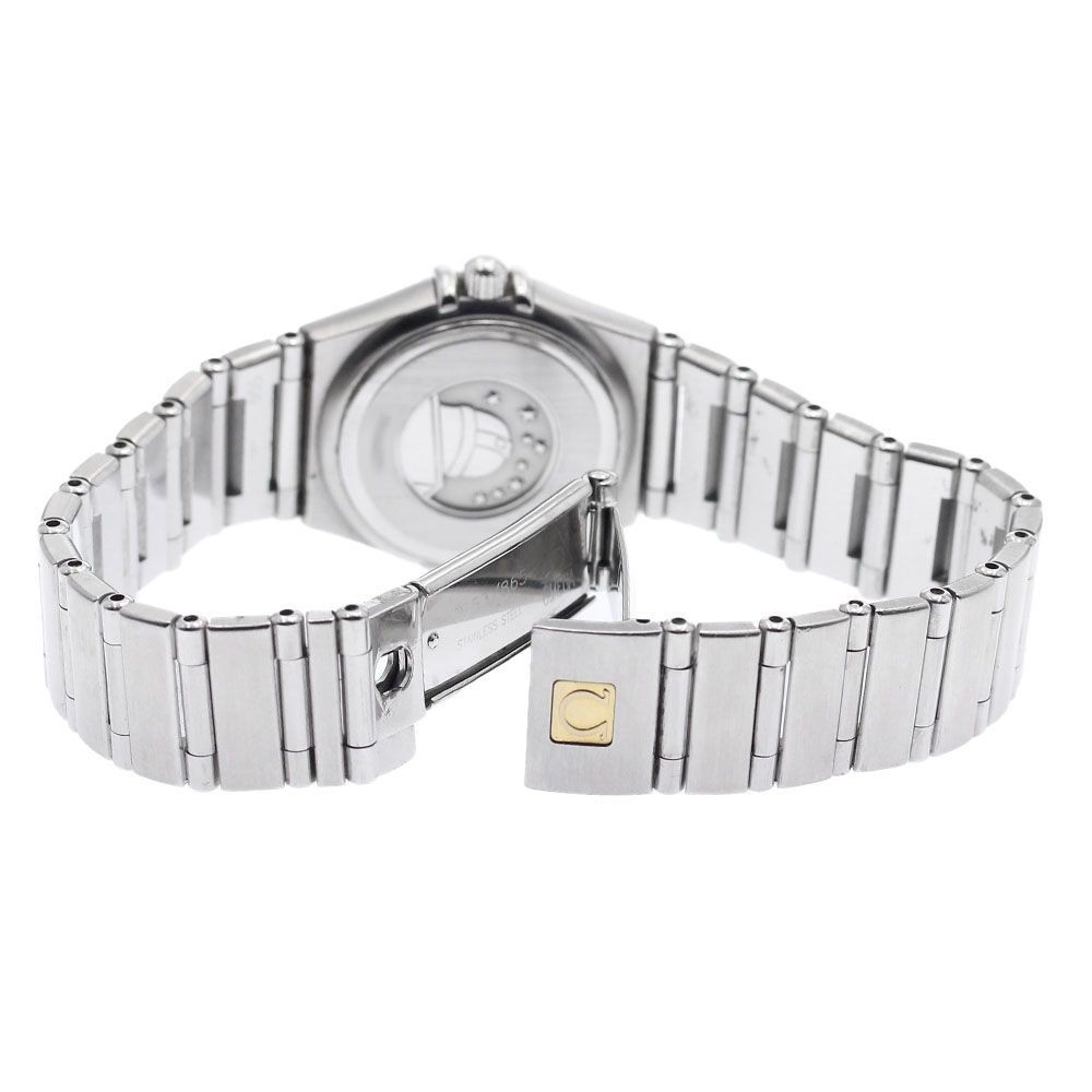 OMEGA Constellation 22mm White Silver 795.1203 Cal.1456 Quartz Women Watch JAPAN
