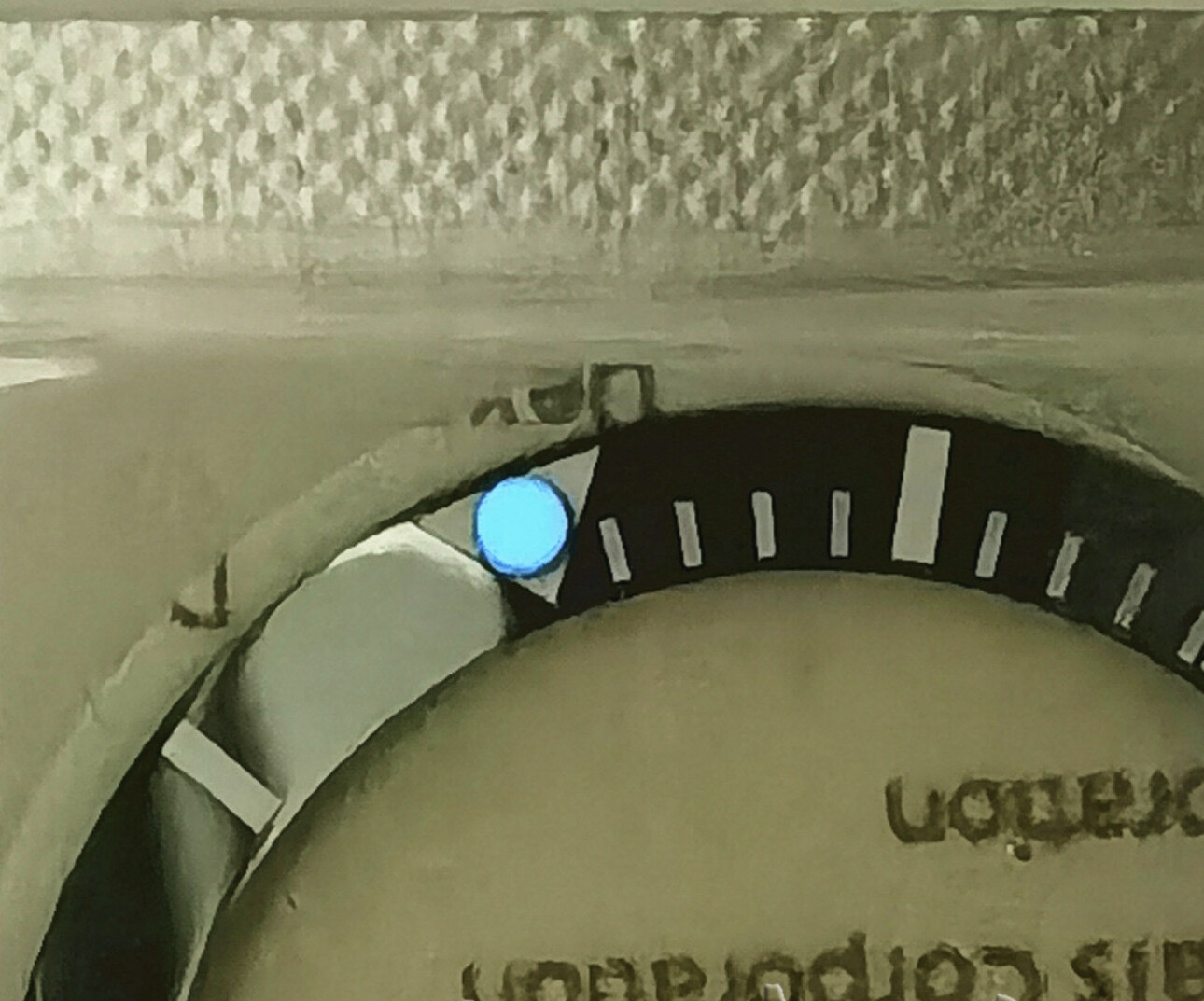 CERAMIC BEZEL INSERT W/3M TAPE FOR ROLEX SUBMARINER 116610 116613 116618