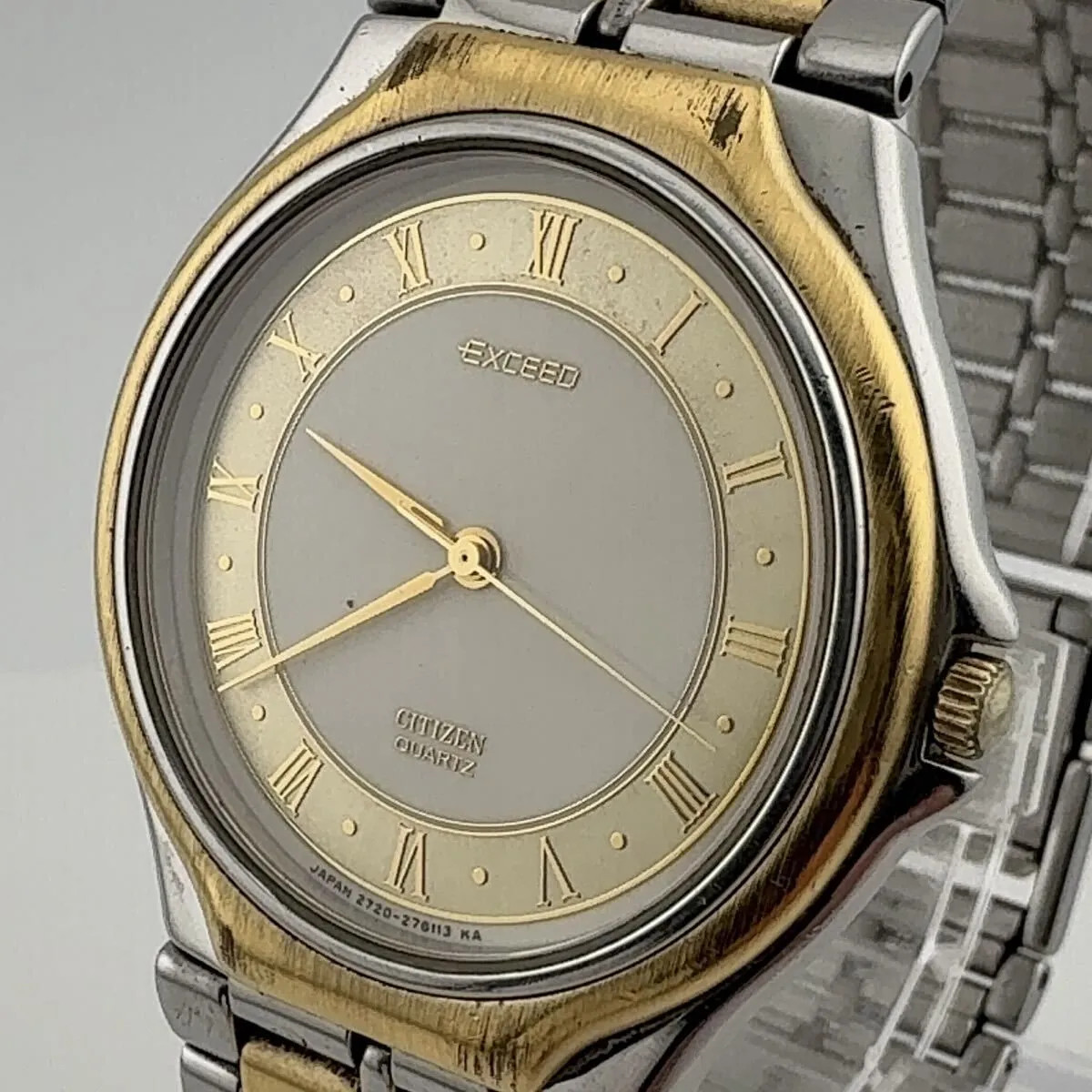 CITIZEN EXCEED Quartz 2730-954769 Men’s/Boys’ Watch, Working Condi 【USED】