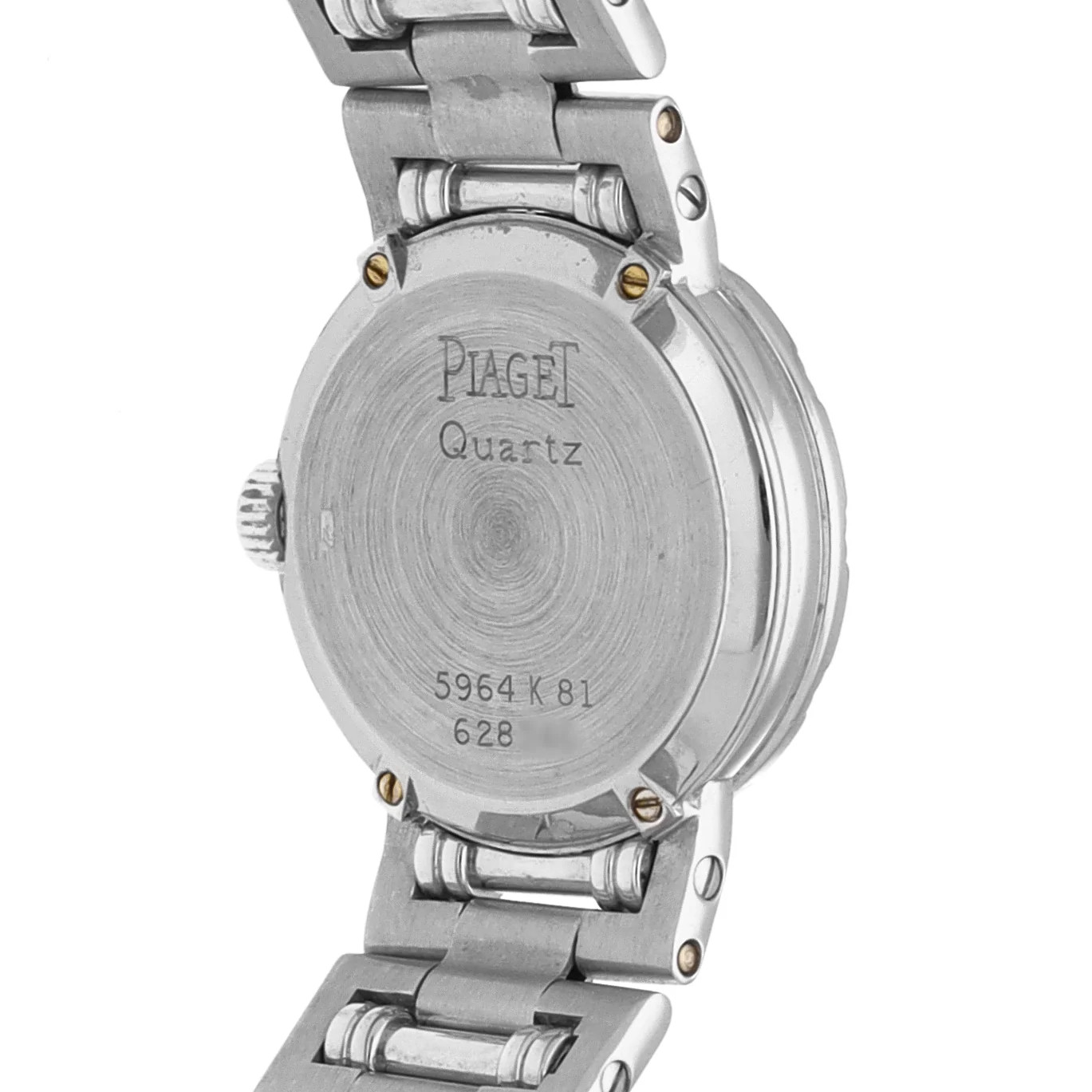 Piaget Mini Dancer 18k White Gold Silver Dial 19mm Quartz Ladies Watch 5964 K 81