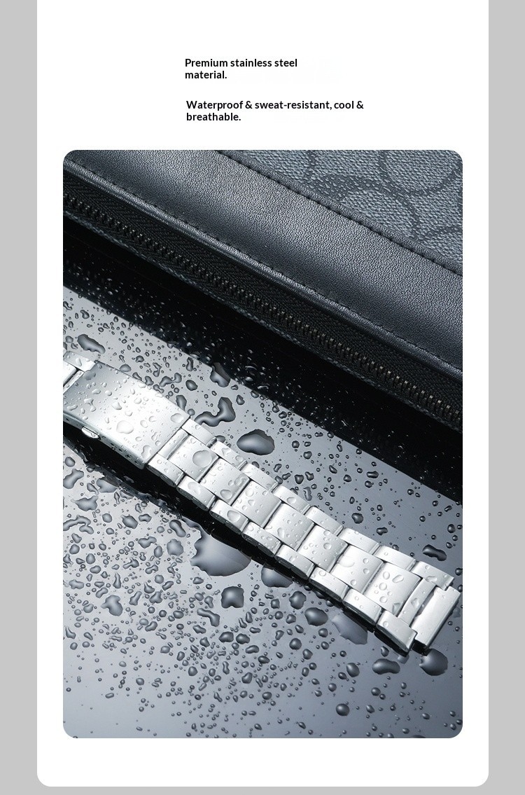 For Casio AE-1200WH AE1200 1300 WS1600 Modified Metal Watch Case Steel Strap Men