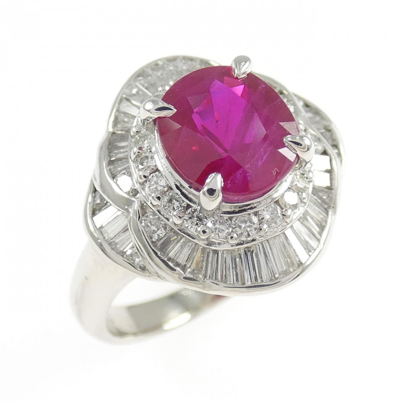 Authentic PT900 Ruby Ring 1.87CT #230-000-556-2342