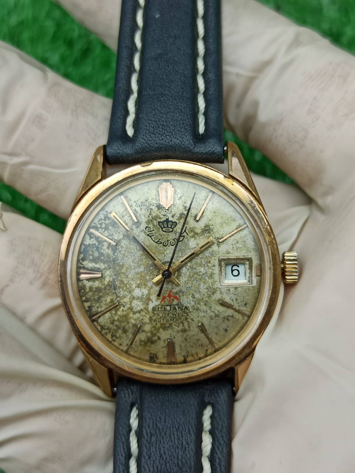 Memorial SULTANA Automatic Watch Hussein bin Talal’s of Jordan Diplomatic Gift