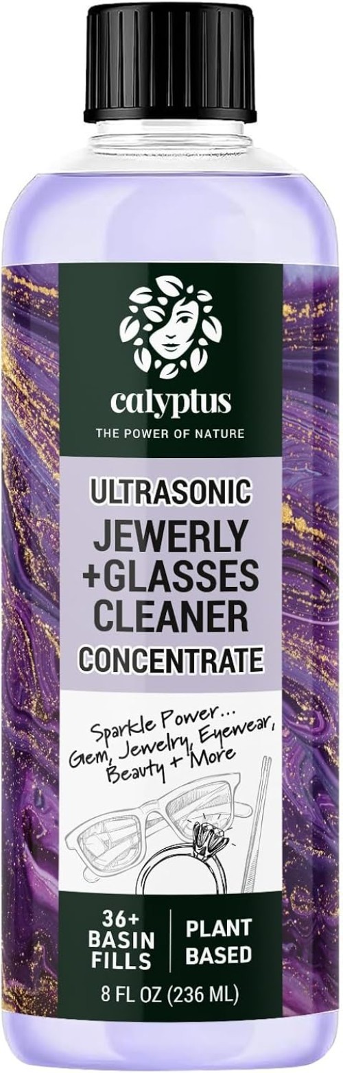 Plant-Based Jewelry & Eyeglass Cleaner – Concentrated Solution for All Machines