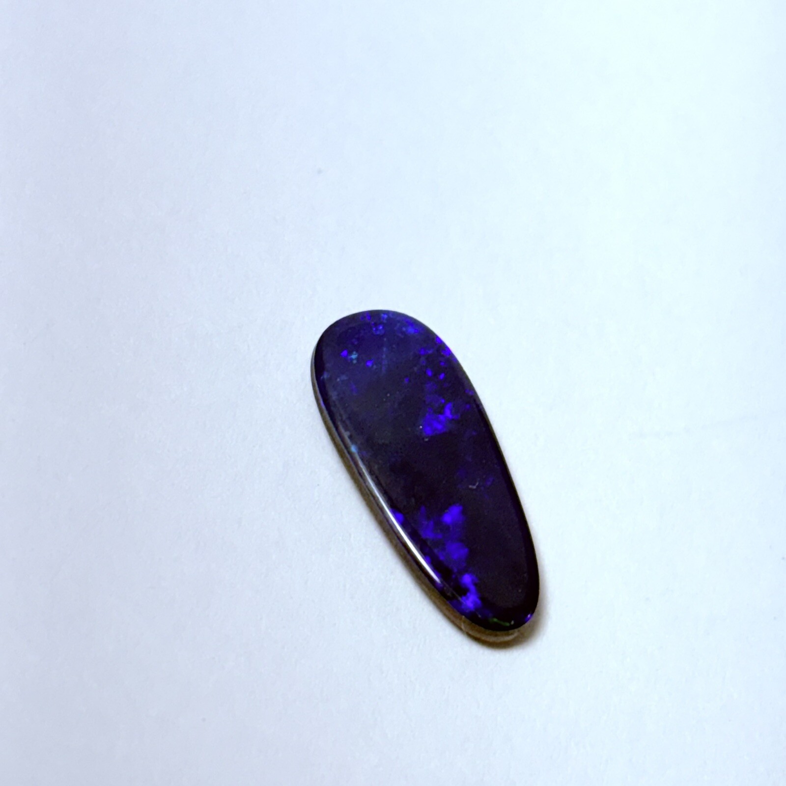 2.70ct Australian Boulder Opal Doublet Loose 16.2mm 0.55g