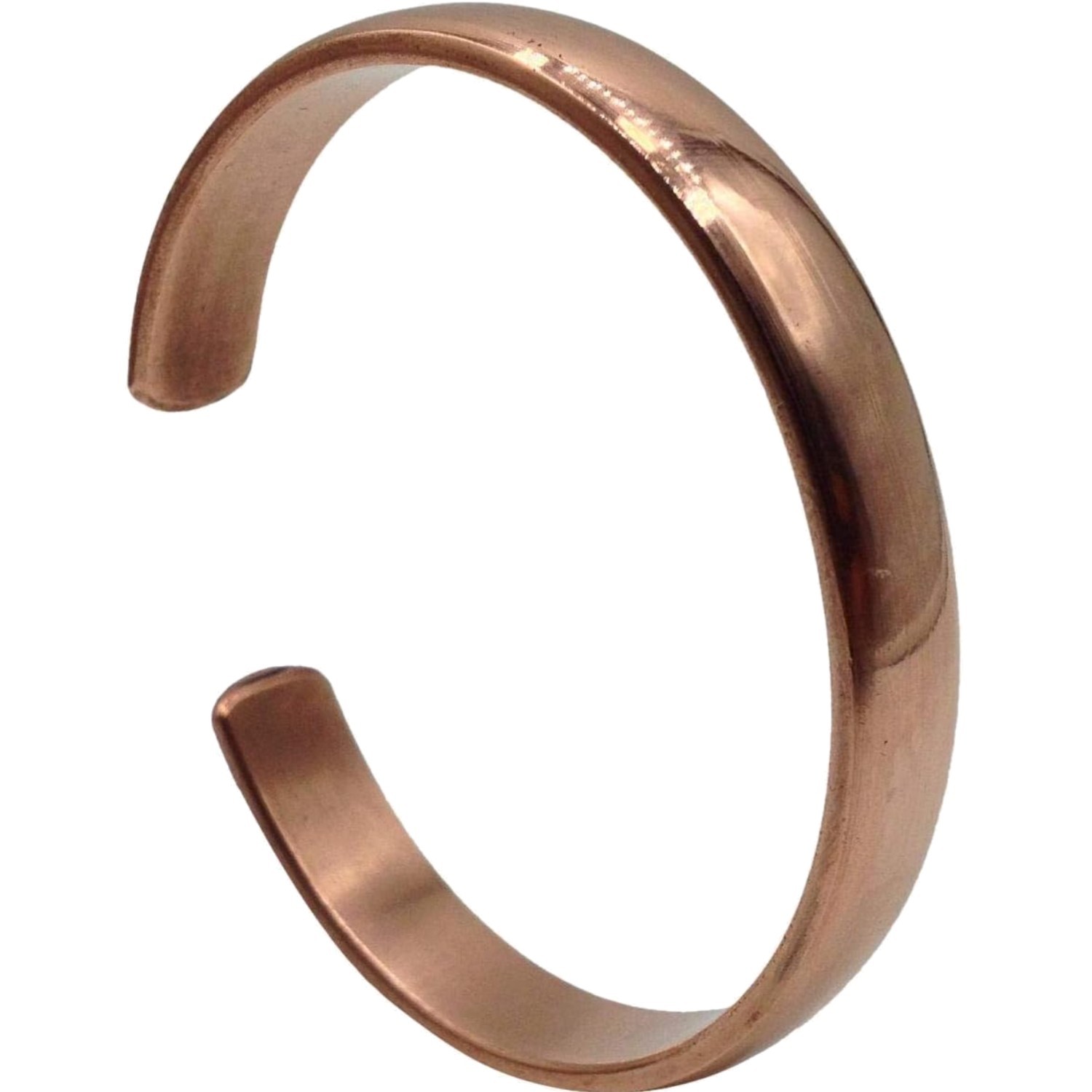 Hand Forged Copper Bracelet Thick Sturdy High Gauge Pure Copper