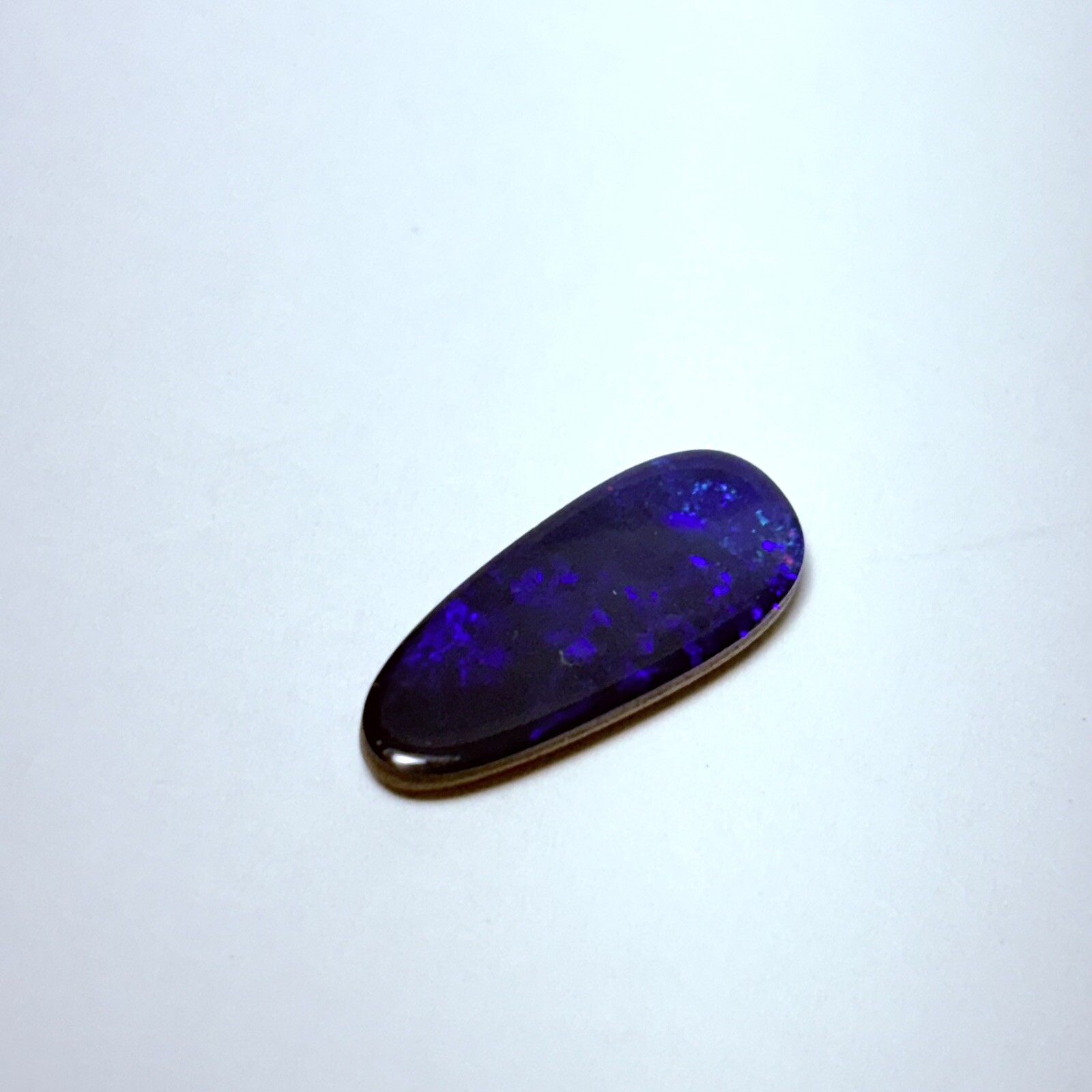 2.70ct Australian Boulder Opal Doublet Loose 16.2mm 0.55g