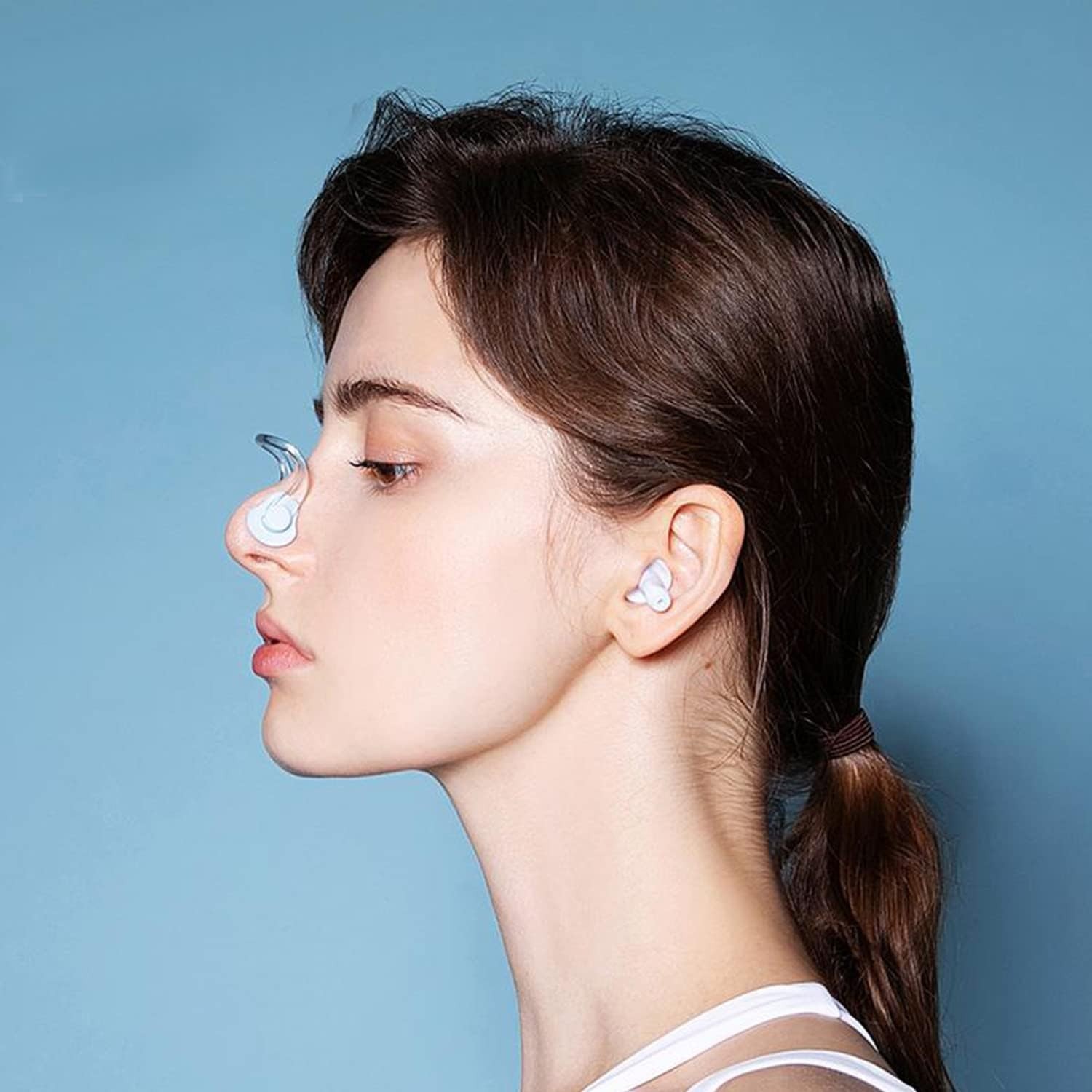 10Pcs Nose Clips for Divers and Swimmers Nose Plugs for Kids and Adults