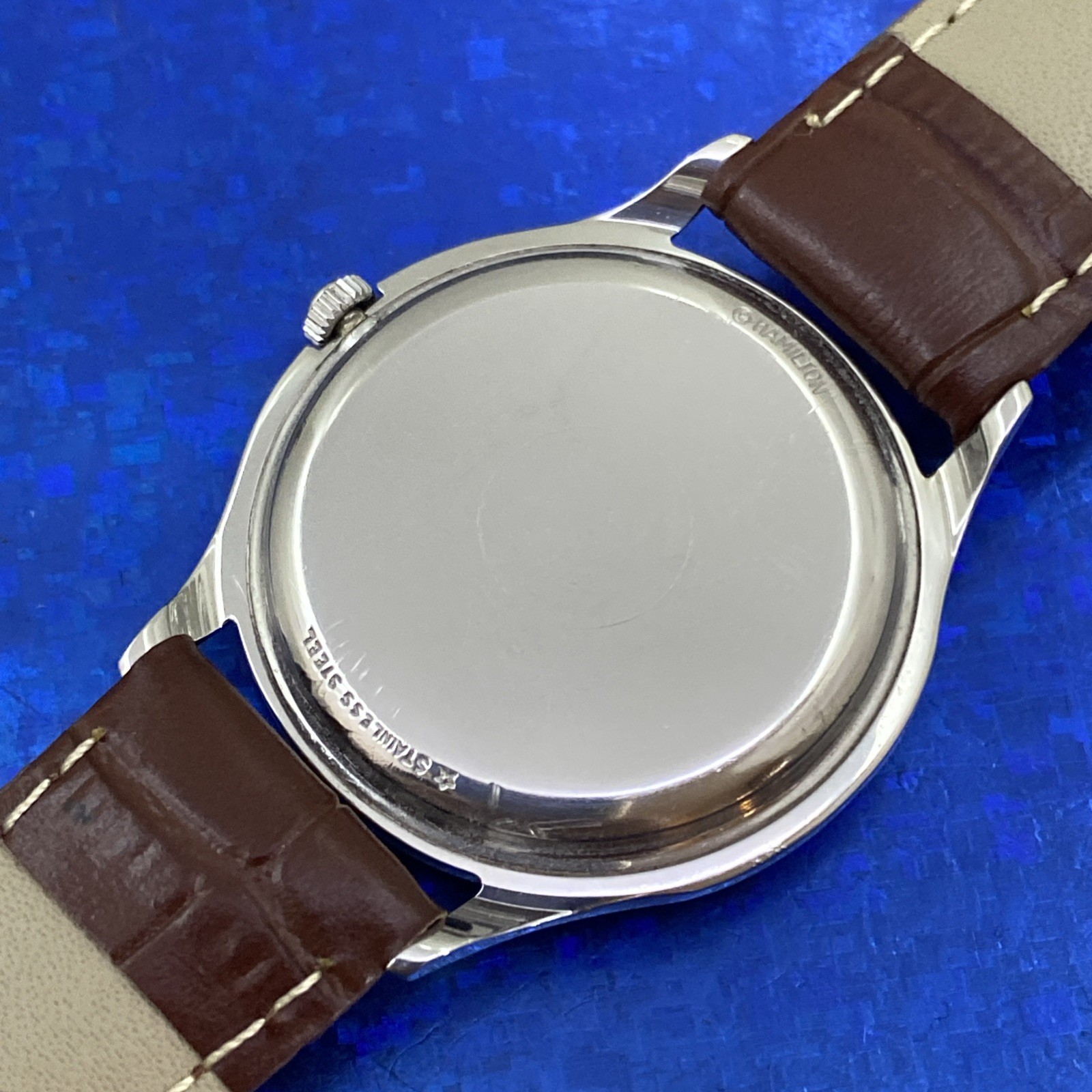 Vintage 1960’s Mans HAMILTON Thin-O-Matic Stunning Dial Serviced 1 Year WARRANTY
