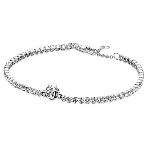 Authentic Pandora Bracelet, Minnie Mouse Tennis Bracelet, 590107C01