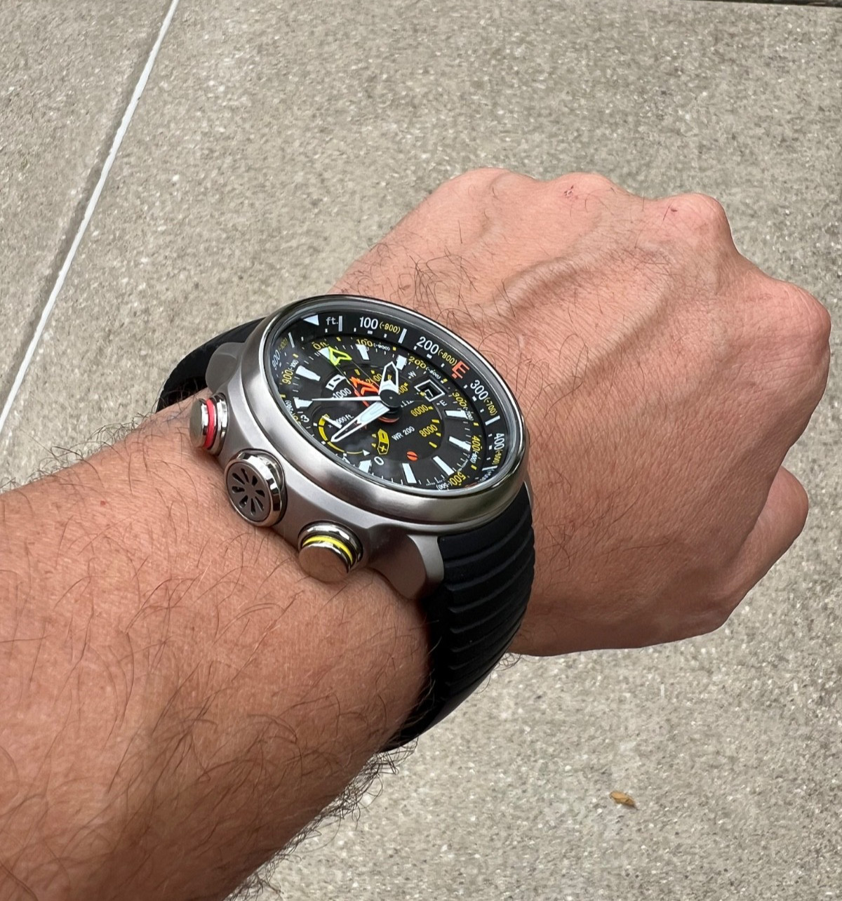 CITIZEN Eco-Drive Promaster – Altichron Titanium Watch BN5030-06E – DISCONTINUED